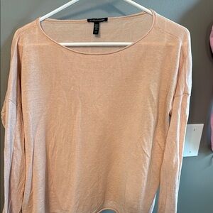 Eileen Fisher lightweight Women's Peach sweater